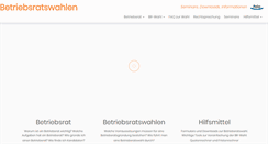 Desktop Screenshot of betriebsratswahlen.de