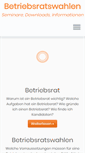 Mobile Screenshot of betriebsratswahlen.de